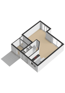 3D-plattegrond woning